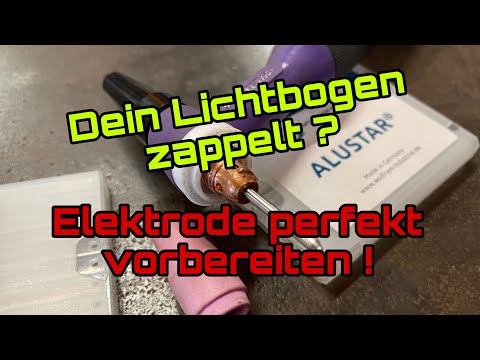 AC Wig Lichtbogen zappelt? Schleife deine Wolfram Elektrode PERFEKT für ALUMINIUM I Schweißtipp