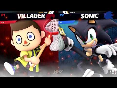 WNF 1.3 - BaSK | Ant (Villager) vs Nitro (Sonic) Pools - Smash Ultimate