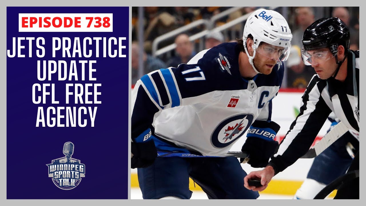 Winnipeg Jets practice update, CFL Free Agency opens, NHL trade deadline countdown