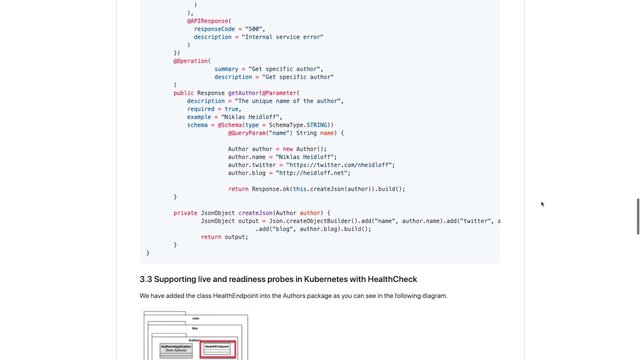 Lab 3 - Understanding the Java Implementation  - Deploying to OpenShift on IBM Cloud