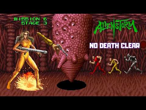 Alien Storm (Arcade) 1 Credit Clear with Karla (Default Difficulty)