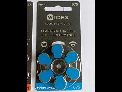 Widex 13 Hearing Aid Battery