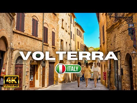 Experience Tuscany: A Walking Tour of Italy's VOLTERRA – Travel Vlog Italy 2023