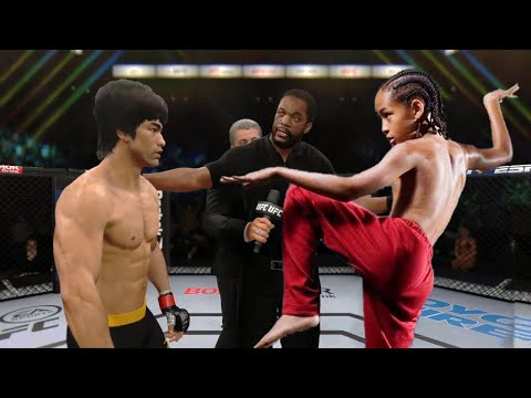 UFC 4 | Bruce Lee vs. Karate Kid Legend (EA Sports UFC 4)