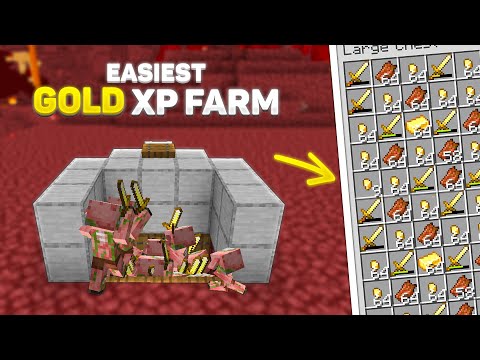 Easy Starter Gold XP Farm 1.21+ |  gold xp farm 1.21 java