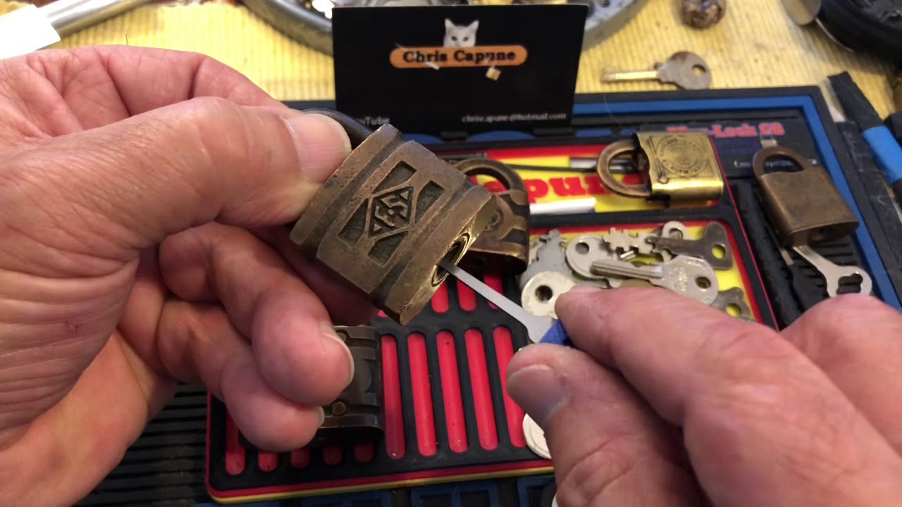 #917 warded locks, how to try to pick them