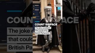 Britain's 'Count Binface' Challenges Nigel Farage in Clacton-on-Sea Byelection