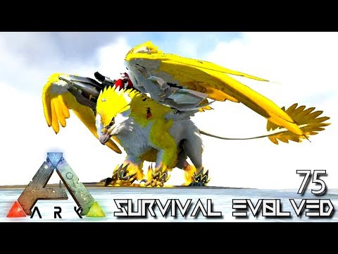 ARK: SURVIVAL EVOLVED - NEW TEK GRIFFIN EMPEROR KING KONG FOREWORLD MYTH E75 (MOD EXTINCTION CORE)