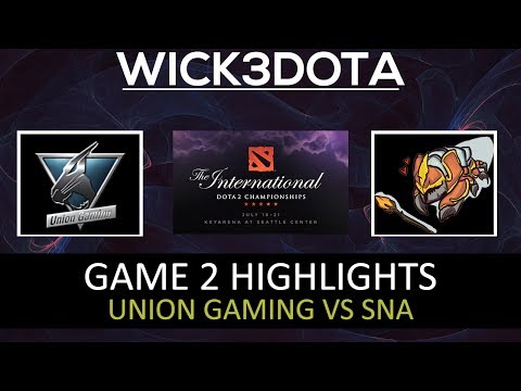 Union Gaming vs SNA Game 2 Play-Offs The International 2014 America's Qualifier Dota 2 Highlights