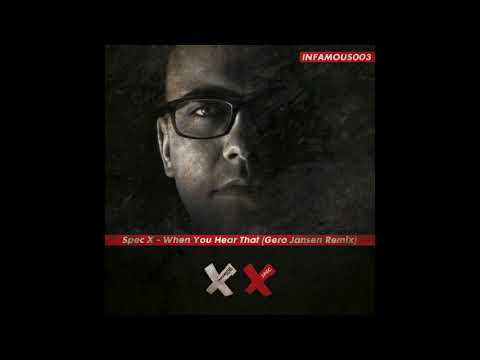 Spec X - When You Hear That (Gero Jansen Remix)