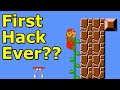 The First Ever Super Mario Bros Romhack