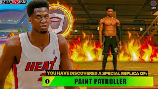 PRIME HASSAN WHITESIDE “PAINT PATROLLER” BUILD + 99 BLOCK is OVERPOWERED in (NBA 2K23 CURRENT-GEN)