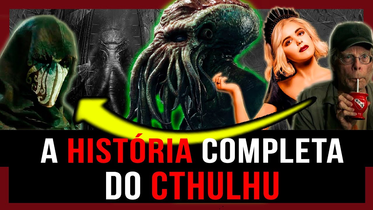 ENTENDA TUDO SOBRE CTHULHU, O MONSTRO ANCIÃO DE LOVECRAFT! - De onde surgiu o culto de R'lyeh?