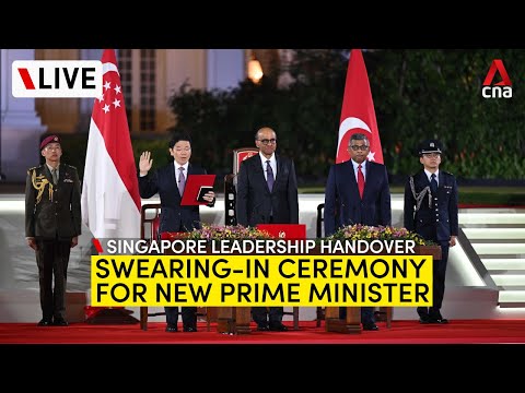 [LIVE] Lawrence Wong's swearing-in as Singapore's new Prime Minister