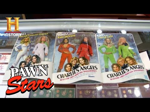 ポーン・スターズ。チャーリーズ・エンジェルのフィギュアに厳しい交渉（シーズン13）｜歴史 (Pawn Stars: Tough Negotiation for Charlie's Angels Figurines (Season 13) | History)