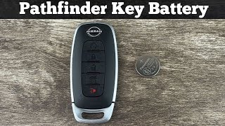 2023 - 2024 Nissan Pathfinder Key Fob Battery Replacement - How To Change Replace Remote Batteries