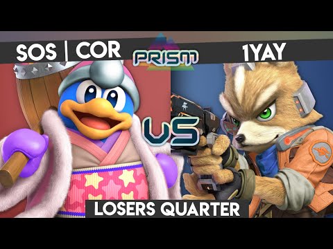 PRISM 210 - SOS | Cor (King Dedede) vs. 1Yay (Fox) - Losers Quarter - Smash Ultimate Singles