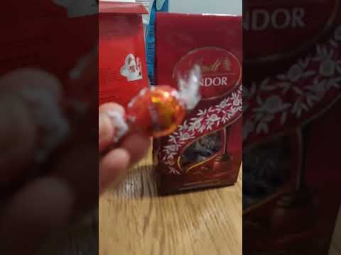 ASMR🌈 Milk Chocolate #lindt #lindtchocolate