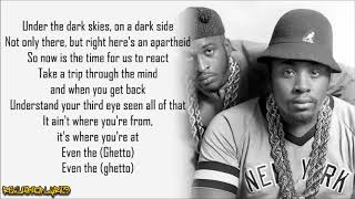 Eric B. &amp; Rakim - In the Ghetto (Lyrics)