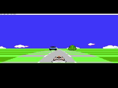 [NES] Famicom Grand Prix II: 3D Hot Rally: Kattobi Course 2 All