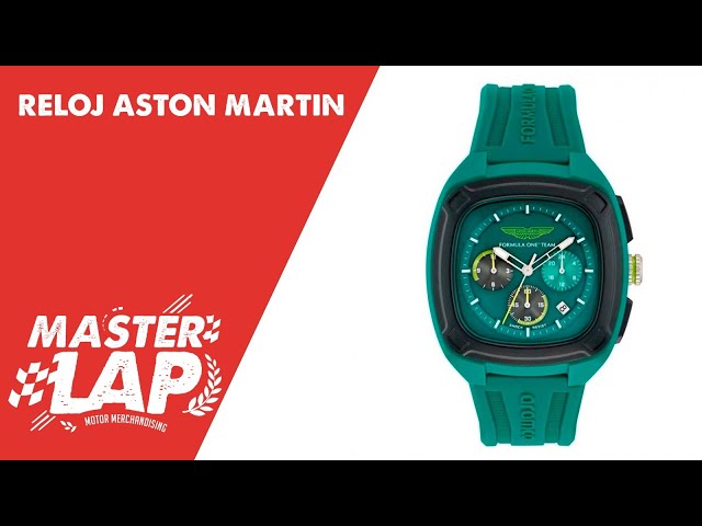 Vídeo relacionado con Aston Martin Am Formula 1 - Reloj analógico de Cuarzo para Hombre (Silicona), Verde, Correa