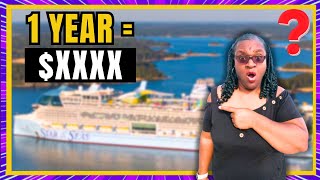 🚢 One Year Living on Cruise Ships: The SHOCKING Cost