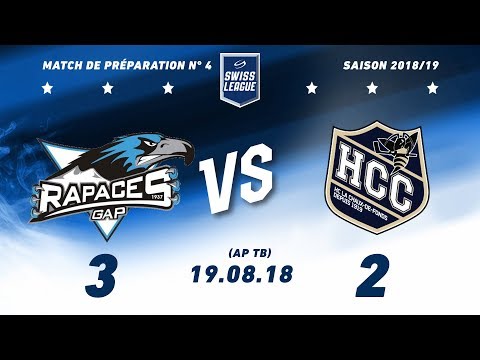 19.08.2018 Gap (FRA) - HC La Chaux-de-Fonds (3-2) TB