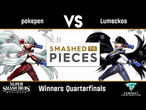 pokepen (Red) vs Lumeckos (Blue) - Winners Quarterfinals - Smashed to Pieces #39