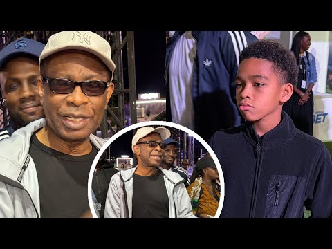 Grand Ball 2026: Youssou N'Dour accompanies his son Nelson to the stands of the grand show at Dak...