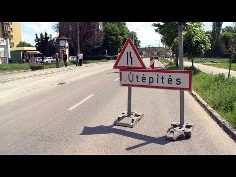 Felújítják a Malomárok utcát - 2014.05.19.
