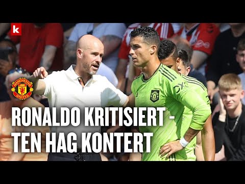 Ronaldo: "Das kann man als Manchester-United-Trainer nicht sagen": Ten Hag lächelt CR7-Kritik weg