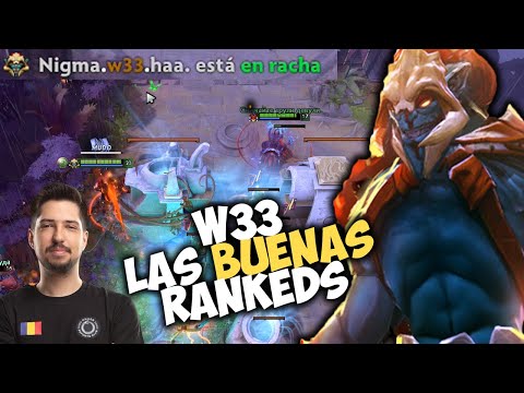 NIGMA W33HA CON HUSKAR EN RANKED PATCH 7.23 | DOTA 2