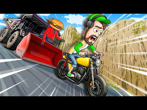 Insane Downhill Challenge Ends in COMPLETE Disaster?! (BeamNG Drive Mods)