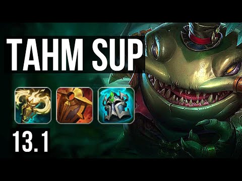 TAHM KENCH & Samira vs SENNA & Taliyah (SUP) | 6/2/31, Rank 5 Tahm | EUW Grandmaster | 13.1