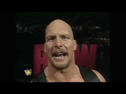 Mankind jumps Stone Cold Steve Austin during his entrance before their 1st WWF match! 1996