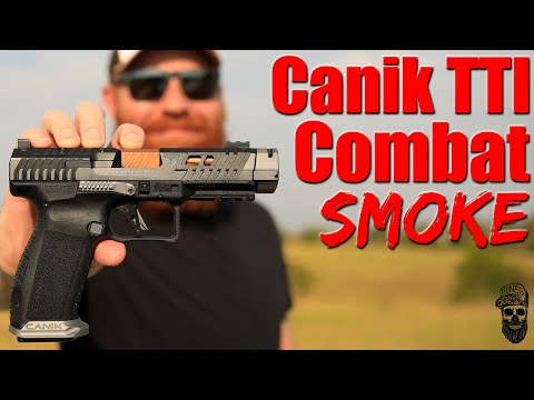 New Canik TTI Combat Smoke \u0026 Trijicon RMR Green Dot First Shots