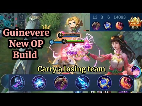 Guinevere Carry with OP New Build / Mobile Legends Guinevere Gameplay