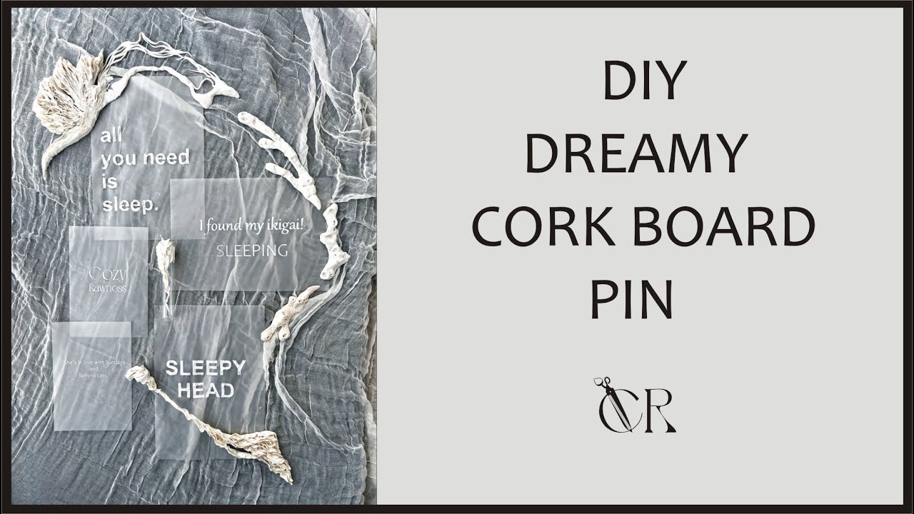 How To Make Dreamy Coral-Inspired Cork Board Pin