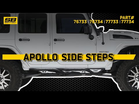 Smittybilt | Apollo Side Steps for the Jeep JK and Jeep JL