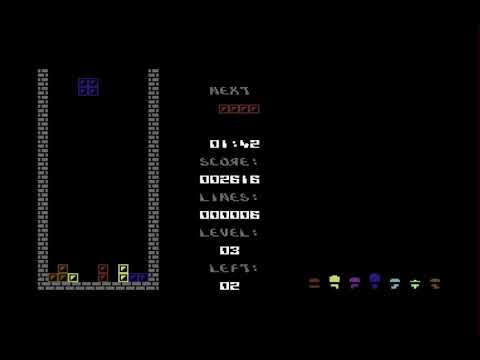 COMMODORE 64 += TETRIS =+ Preview 4 - 2024