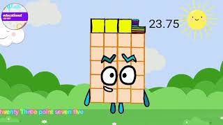 Unlock!  decimal counting backwards 0 to 24 @educationalcorner110 #learntocount