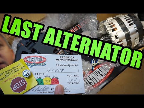 CORVETTE ALTERNATOR PROBLEMS - POWERMASTER EXPLANATION - SOLVED?