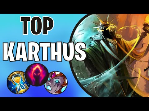 KARTHUS TOP IS LEGIT BUSTED! + Best Build/Runes | KARTHUS  TOP Guide Season 12 pre LOL