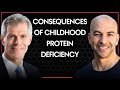 Consequences of protein deficiency in childhood | Peter Attia and Don Layman