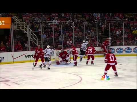 Jonathan Toews goal 4-0 Mar 31 2013 Chicago Blackhawks vs Detroit Red Wings NHL Hockey