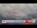 KTLA 5 News Sandy Fire team coverage: 1,300 acres burned, 0% containment