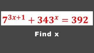 Interesting Exponential#equations #findx #satmath #satmathprep #mathematics #mathhack