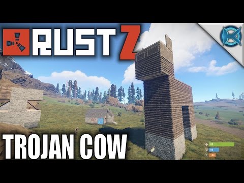 Rust GangZ | Trojan Cow | Let's Play Rust Team-based Multiplayer PvP Gameplay | S01E05