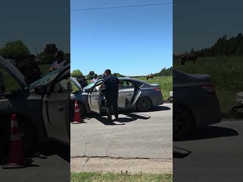 Puerto General San Martin, accidente de tránsito en Irigoyen entre Córdoba y Andres Piton