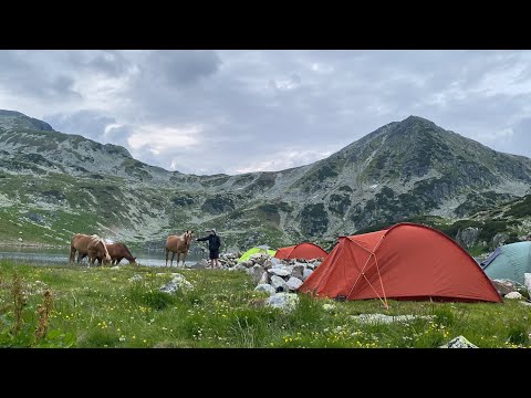 Cu cortul la Bucura (iunie 2022, Munții Retezat)